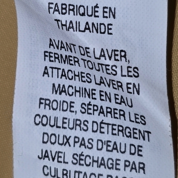 L.L. Bean Canyon Khaki Old Port Trench Coat Size Small Closet Staple Classic - Picture 10 of 11